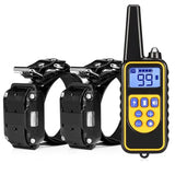 Waterproof Electric Dog Collar with Remote Control – Rechargeable, Adjustable for All Sizes, Humane Training Options