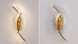 AngelGlow - Golden Winged Wall Lamp