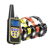 Waterproof Electric Dog Collar with Remote Control – Rechargeable, Adjustable for All Sizes, Humane Training Options