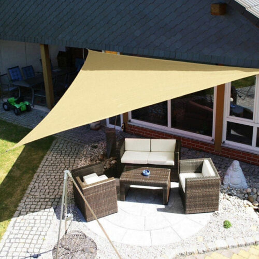 Weather-Resistant Polyester Shade for Balcony and Terrace Protection – Decorative Outdoor Canopy, Multiple Sizes Available