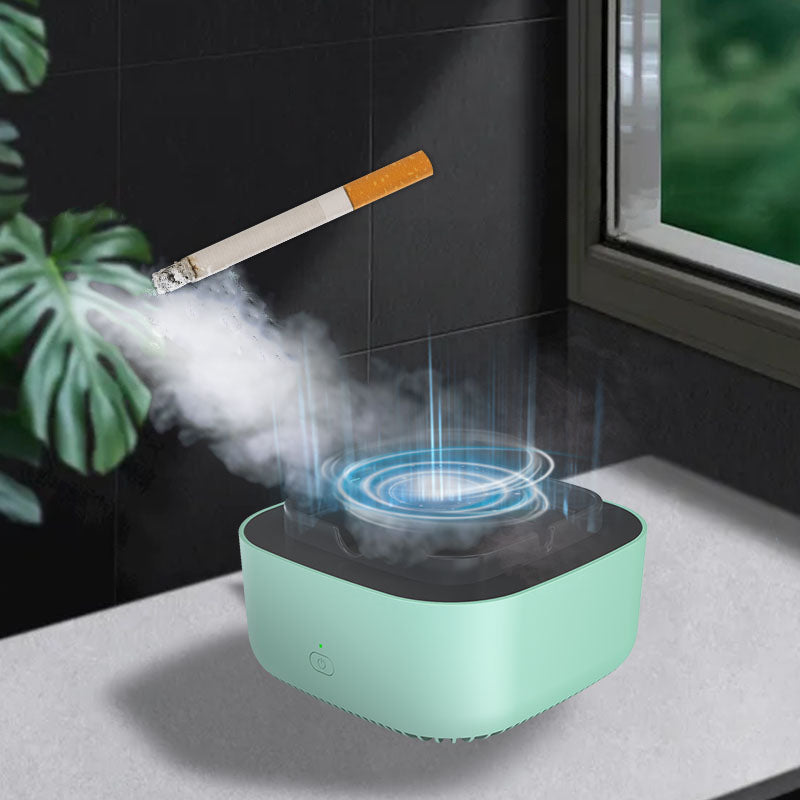 Smoke Removal Air Purifier Ashtray with Advanced Filtration System – Stylish Indoor Odor Eliminator for Clean Air