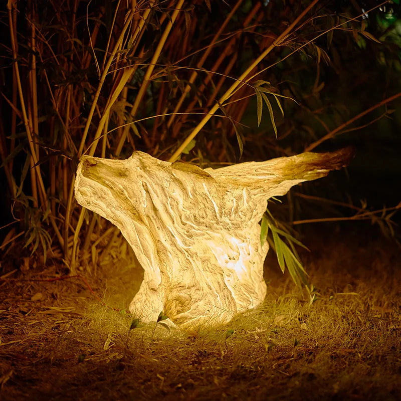 Waterproof Outdoor Stump Light - 50,000 Hour LED Garden Lighting
