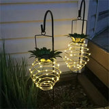 Solar Garden Lights - Waterproof Pineapple Design Outdoor Lamp with Intelligent Control