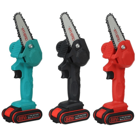 Wireless Chainsaw with Ergonomic Design and Long Battery Life – Effortless Cutting Tool for Wood and Branches