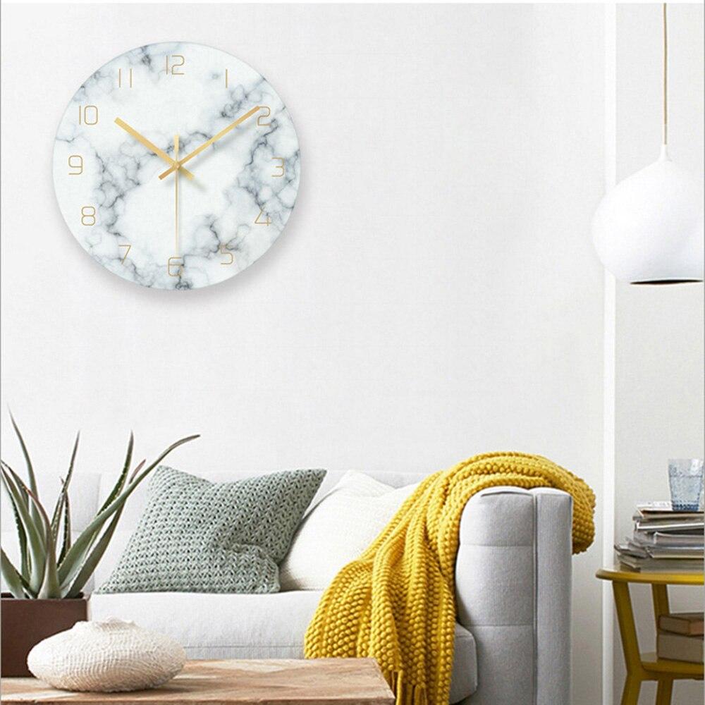StoneChime - Nordic Marble Wall Clock