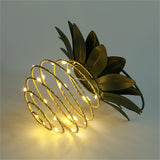 Solar Garden Lights - Waterproof Pineapple Design Outdoor Lamp with Intelligent Control