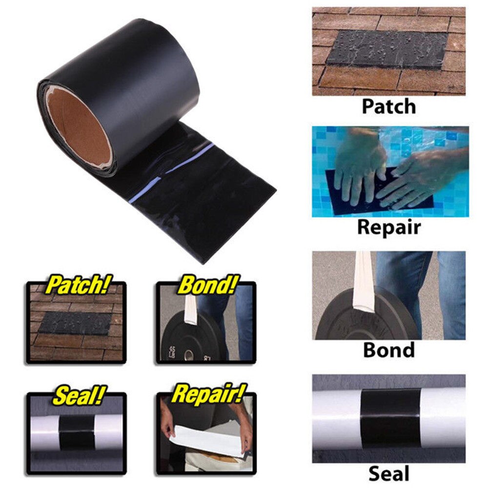 Waterproof Plumbing Leak Tape for Sealing and Repairing Surfaces – Strong Adhesion for Indoor and Outdoor Use