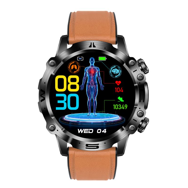 High quality ECG | EKG blood sugar blood pressure health sports watch