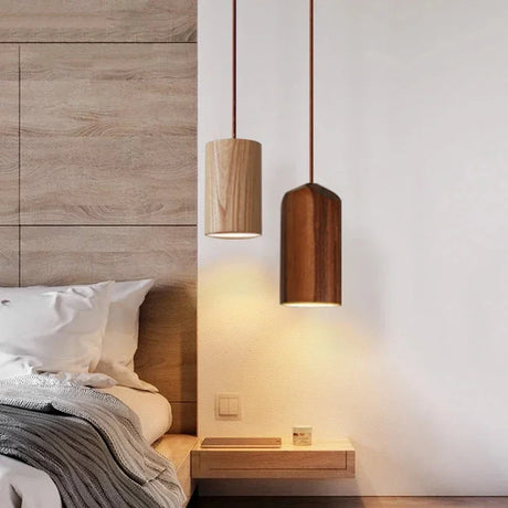 WoodVibe - Sleek Scandinavian Pendant Lamp
