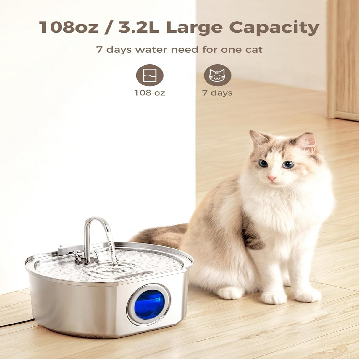 Stainless Steel Water Fountain