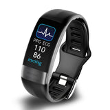 Intelligent bracelet blood pressure monitor | EKG, heart rate, oxygen saturation & sleeping tracker - FDA approved