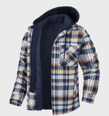 UrbanPlaid – Modern Men's Coat with Classic Charm