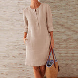 Women's Polyester Summer Dress