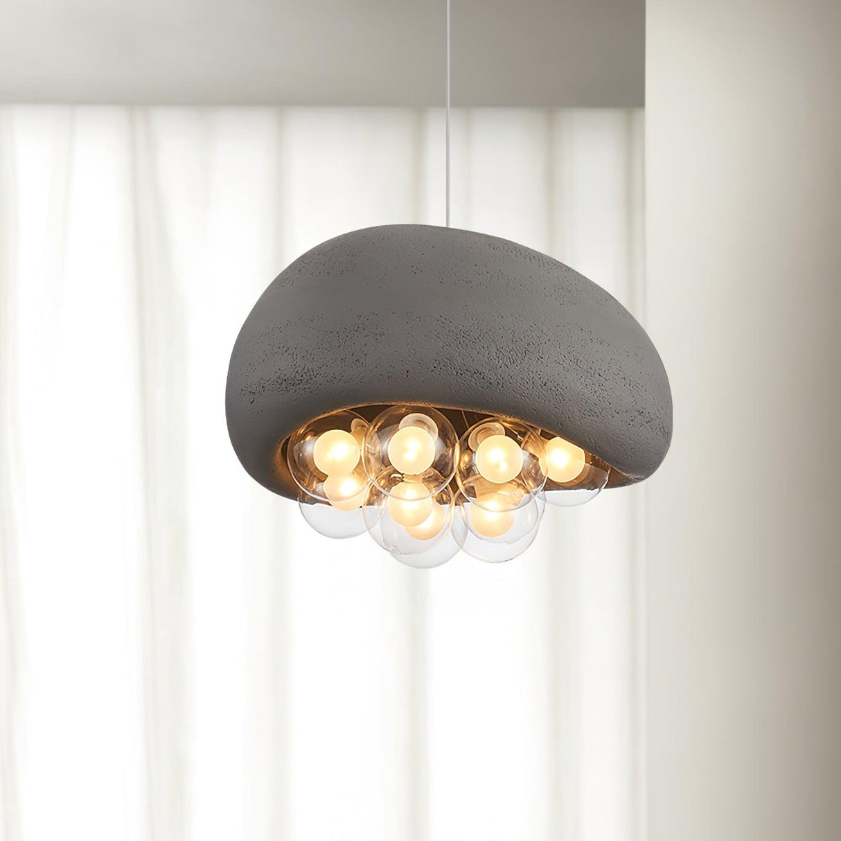 AiryGlow - Whimsical Bubble Light Fixture