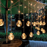 Waterproof LED Outdoor Fairy Lights – 3.5m Twinkle String Lights for Garden, Patio, or Balcony Decor