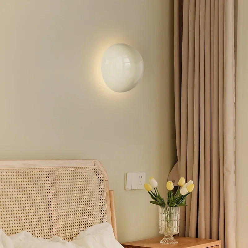 VortexGlow – Sculptural Metal Orb Lamp