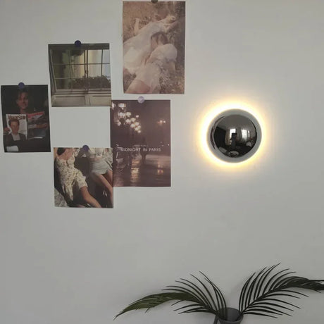VortexGlow – Sculptural Metal Orb Lamp