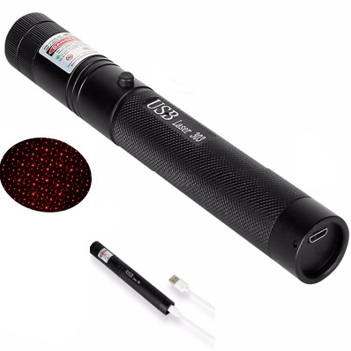 Long-Range Rechargeable Laser Pointer for Outdoor Use