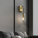 NovaGlow – Refined Gold Wall Lamp for Sophisticated Interiors