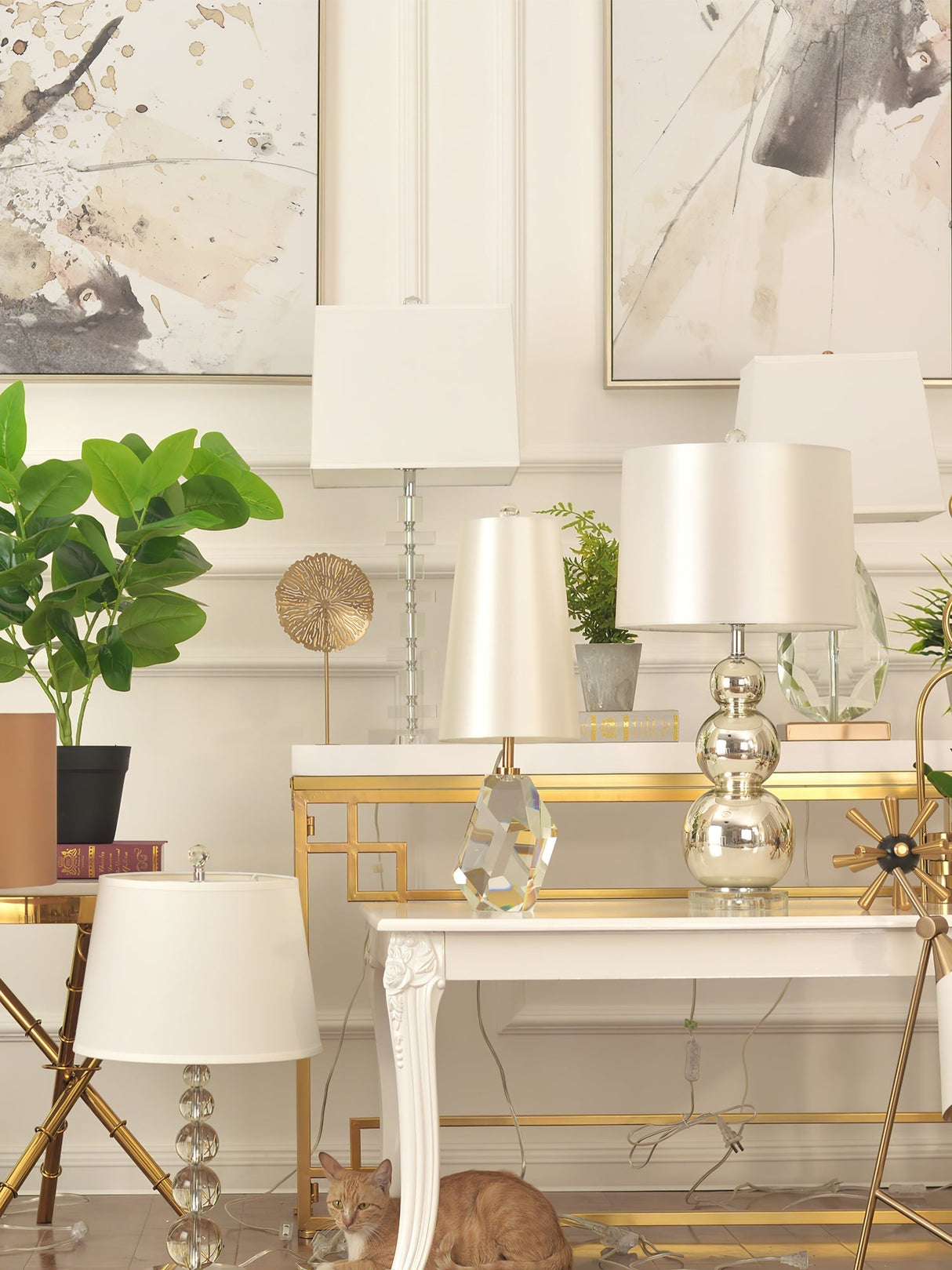 ValentinaLuxe - Stylish Glass Lamp