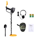Gold Metal Detector Mega Detector Set with Headphones and Shovel