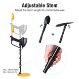 Gold Metal Detector Mega Detector Set with Headphones and Shovel