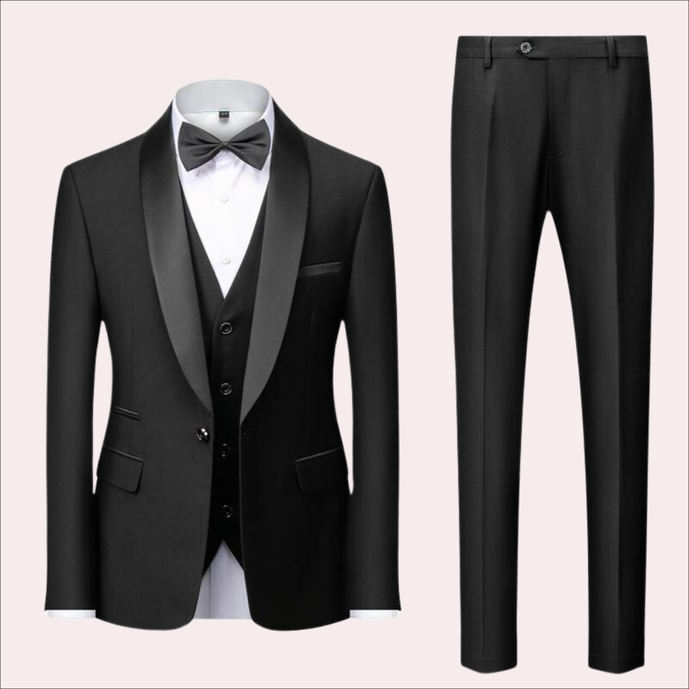 Stylish Slim Fit Wedding Suit 2-Piece Set for Men