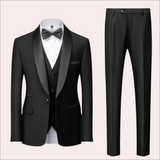 Stylish Slim Fit Wedding Suit 2-Piece Set for Men