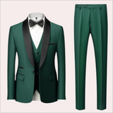 Stylish Slim Fit Wedding Suit 2-Piece Set for Men