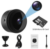 Night Vision Mini WiFi Camera 1080P HD