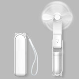 Mini hand fan Breezella | USB rechargeable | 3 speeds | Foldable & Powerbank function | 2000mAh battery