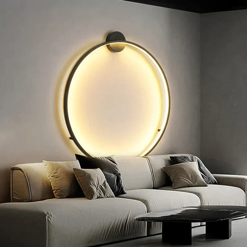 AuraCircle - Minimal Round Wall Lamp