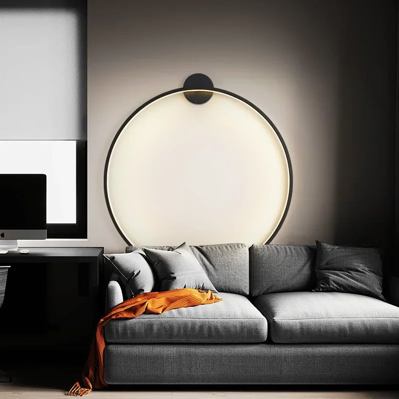 AuraCircle - Minimal Round Wall Lamp
