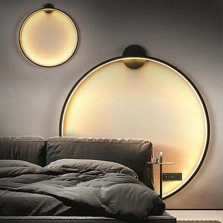 AuraCircle - Minimal Round Wall Lamp