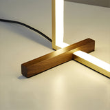 WoodGlow - Rustic Table Lamp