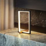 WoodGlow - Rustic Table Lamp