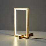 WoodGlow - Rustic Table Lamp