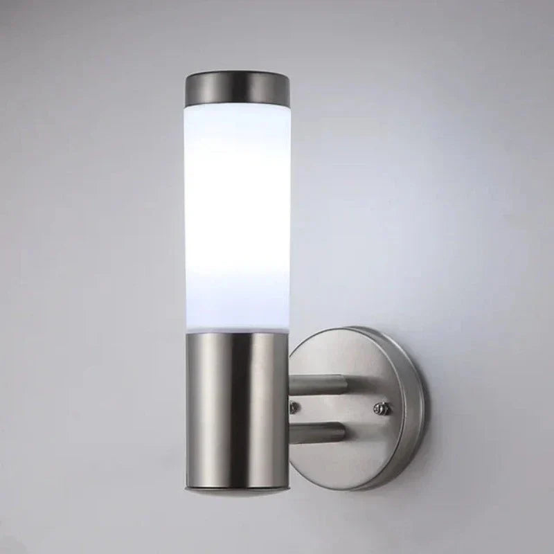 Weather-Resistant Stainless Steel Outdoor Wall Lights with LED