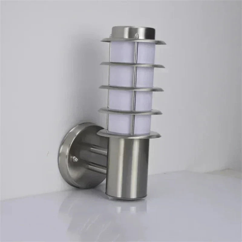 Weather-Resistant Stainless Steel Outdoor Wall Lights with LED