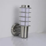 Weather-Resistant Stainless Steel Outdoor Wall Lights with LED