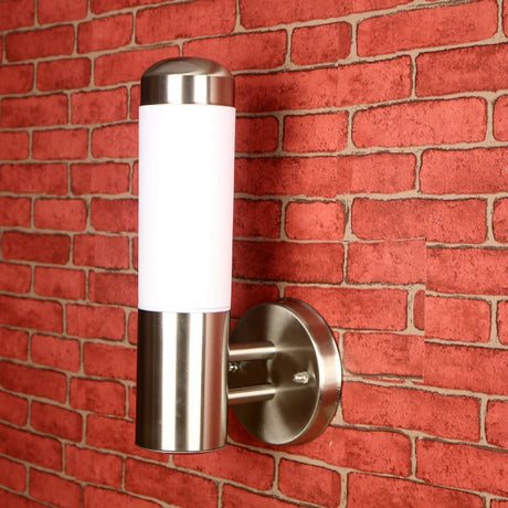 Weather-Resistant Stainless Steel Outdoor Wall Lights with LED