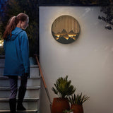 SummitGlow – Elegant Outdoor Wall Lamp