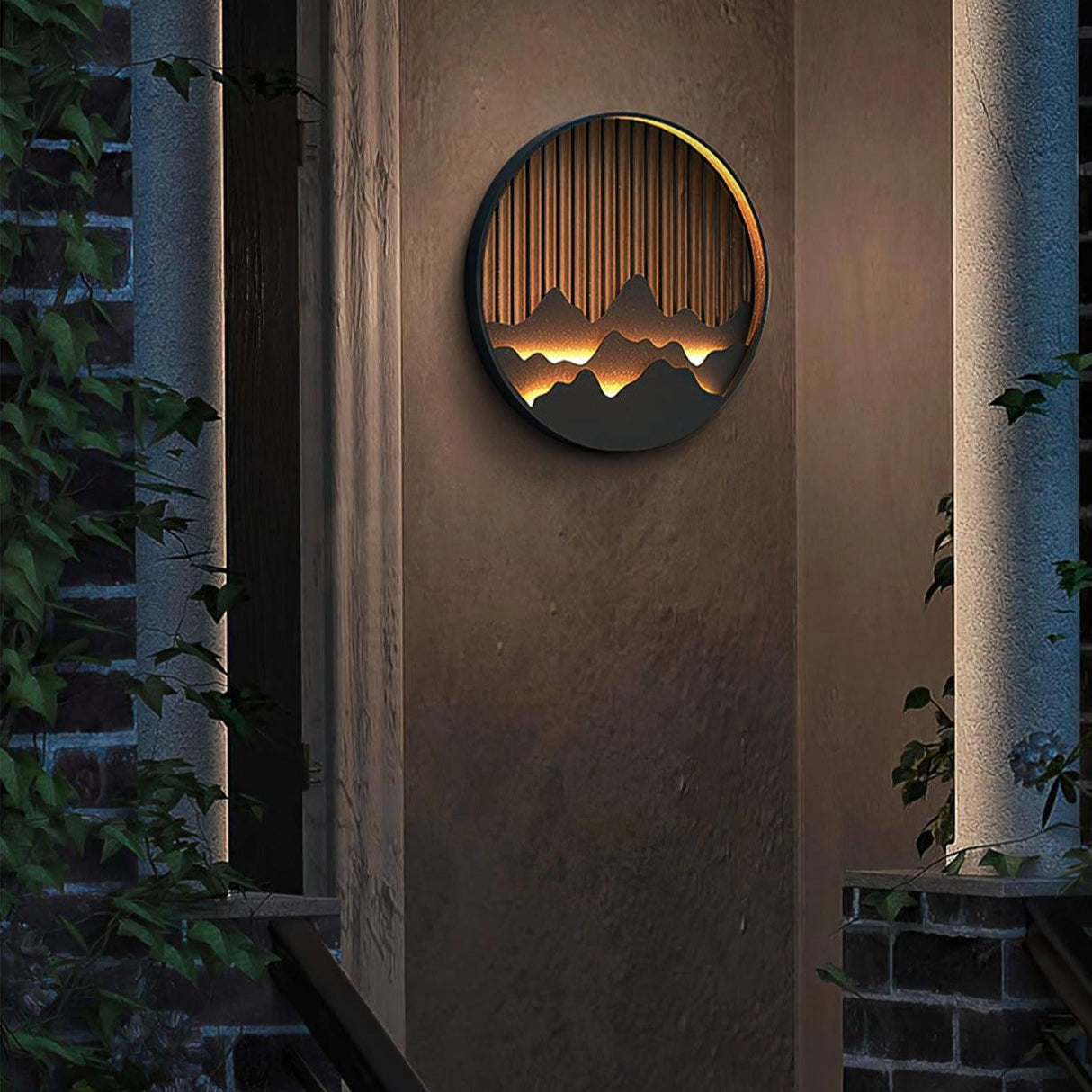 SummitGlow – Elegant Outdoor Wall Lamp