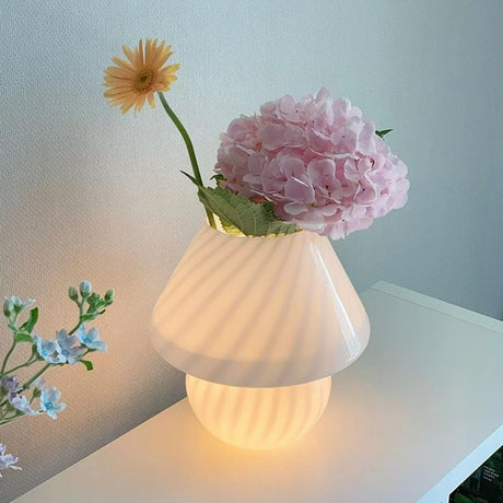 AuraGlow - Modern Glass Table Lamp