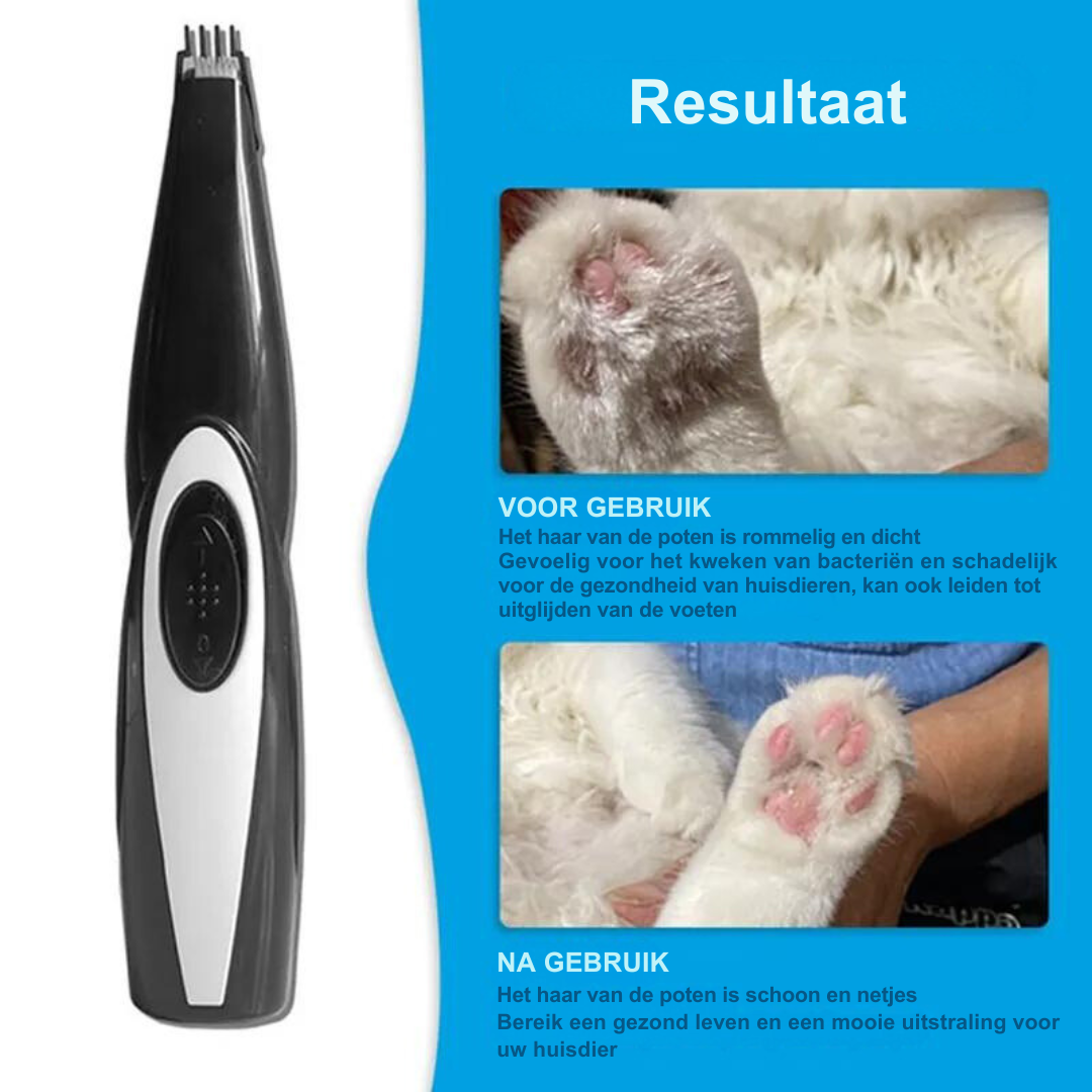 Wireless Dog Grooming Clippers, Professional Pet Trimmer for Sensitive Areas, USB Rechargeable, Quiet Operation, Stainless Steel