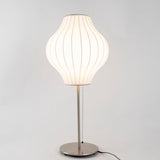 SteelAura – Elegant Table Lamp with Modern Appeal