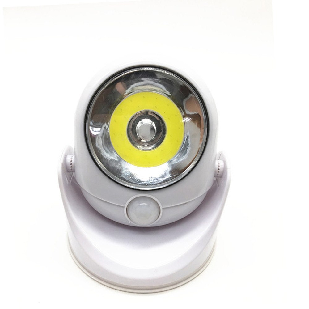 Ultra-Bright Motion Sensor LED Outdoor Light – Waterproof 450 Lumen Wireless LED Lamp for Safety and Visibility