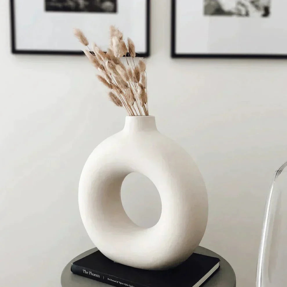 TranquilGlass - Elegant Vase for a Serene Interior