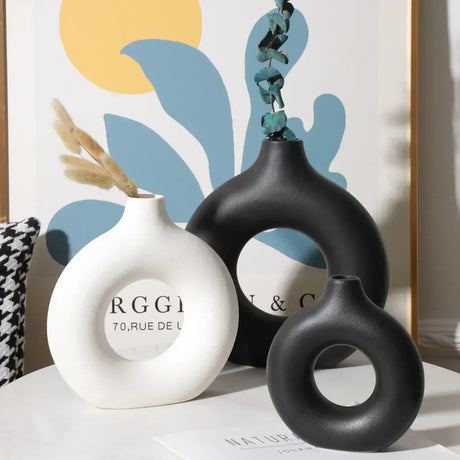 TranquilGlass - Elegant Vase for a Serene Interior