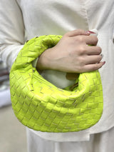 Women's Handbag Braided Design One Size Polyurethane